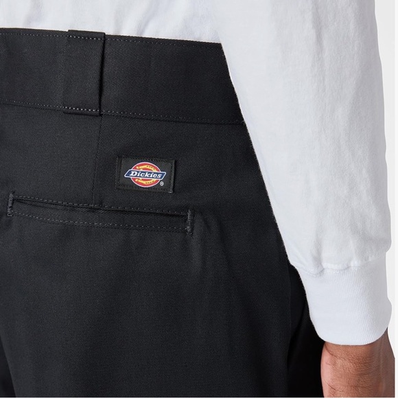 Dickies Flex Twill Straight Leg Loose Fit Black Pants - Picture 9 of 10